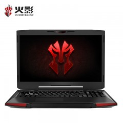 火影 金钢 T2 1050Ti游戏本 i7-7700HQ游戏笔记本电脑 手提电脑 32色RGB键盘 ips高清屏